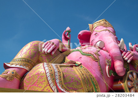 Pink Ganesha Statue 28203484