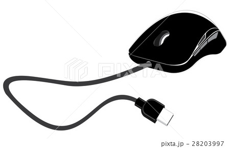 Tech Mouse isolated on white background. Tech Mouse isolated on white background. 28203997