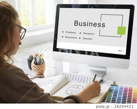 Business Startup Strategy Goals Concept Business Startup Strategy Goals Concept 28204421
