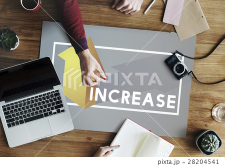 Arrow up Icon Success Increase Concept 28204541