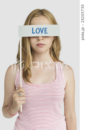 Love Word Message Emotion Concept Love Word Message Emotion Concept 28205730