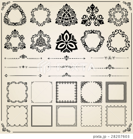 Vintage Set of Square, Round and Horizontal 28207603