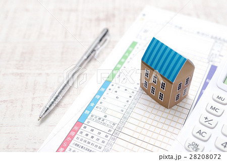 家と確定申告【フォトクラフト・シリーズ】 家と確定申告【フォトクラフト・シリーズ】 28208072