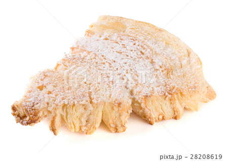One puff cookies isolated on white background One puff cookies isolated on white background 28208619
