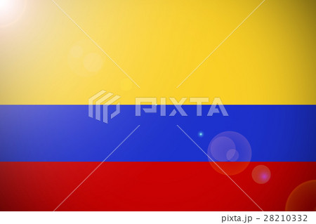Columbia nation flag 3D illustration symbol. Columbia nation flag 3D illustration symbol. 28210332