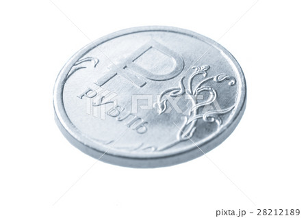 one russian ruble coin 28212189