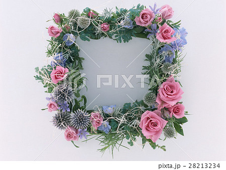 花のフレーム 28213234