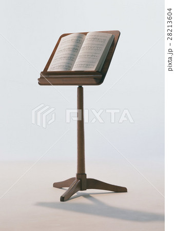 譜面台と楽譜 28213604