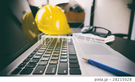 Construction Engineer Computer Laptop 28215028