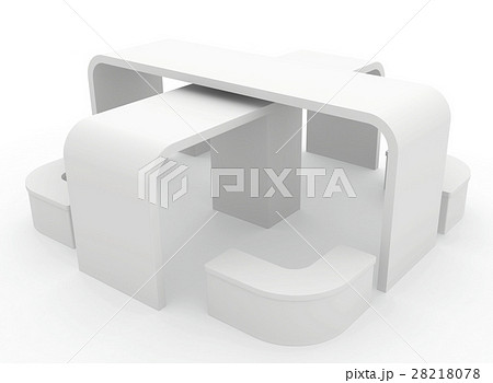 Blank exhibition stand. 28218078