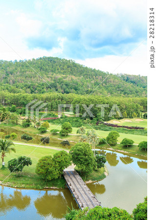 Golf course landscape Golf course landscape 28218314