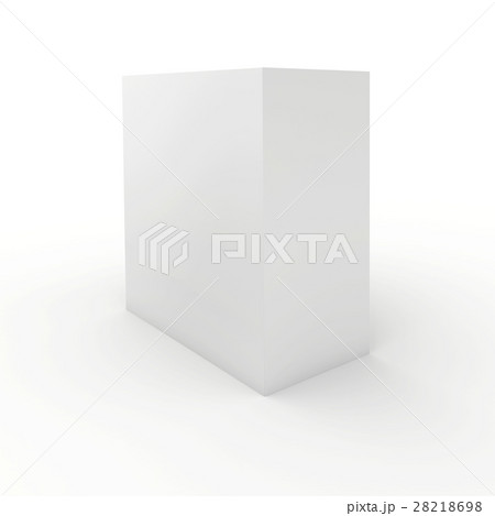 Blank cardboard package box on white background. 28218698