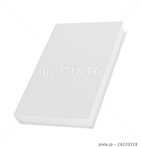 Blank vertical book cover template Blank vertical book cover template 28220328