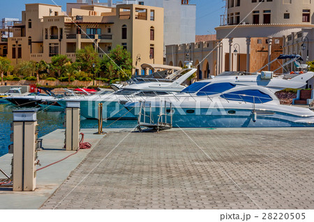 Boats in Tala Bay, Aqaba, Jordan 28220505