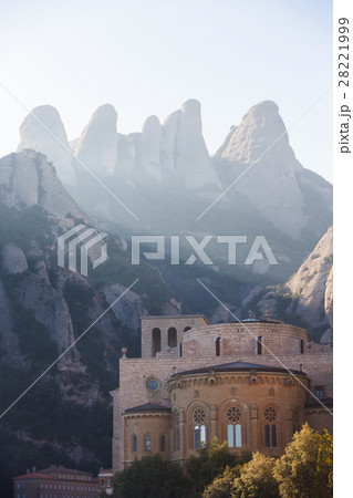 The monastery of Santa Maria de Montserrat, Spain The monastery of Santa Maria de Montserrat, Spain 28221999