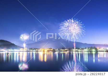 河口湖冬花火 河口湖冬花火 28224017