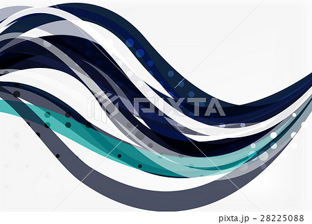Colorful flowing wave abstract background Colorful flowing wave abstract background 28225088