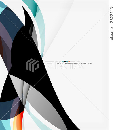 Vector silk wave background Vector silk wave background 28225134