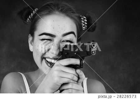 girl with gun girl with gun 28226573
