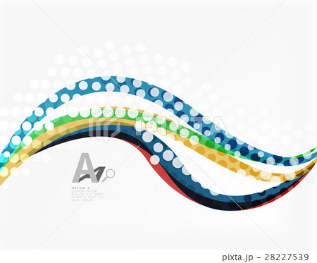 Vector abstract wave lines background 28227539