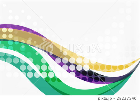 Vector abstract wave lines background 28227540