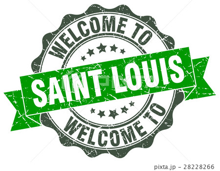 Saint Louis round ribbon seal 28228266