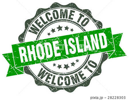 Rhode Island round ribbon seal 28228303