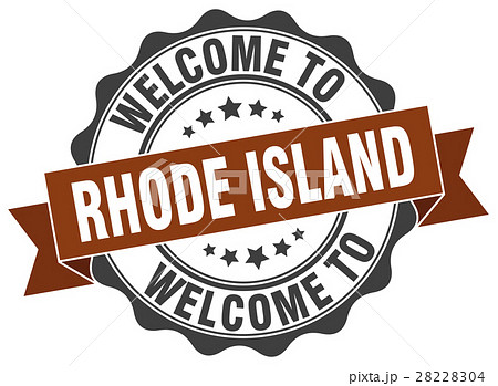 Rhode Island round ribbon seal 28228304