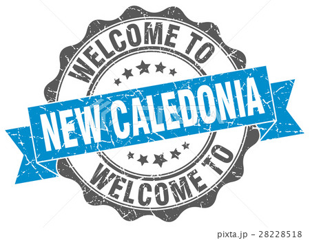 New Caledonia round ribbon seal New Caledonia round ribbon seal 28228518