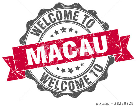 Macau round ribbon seal 28229329