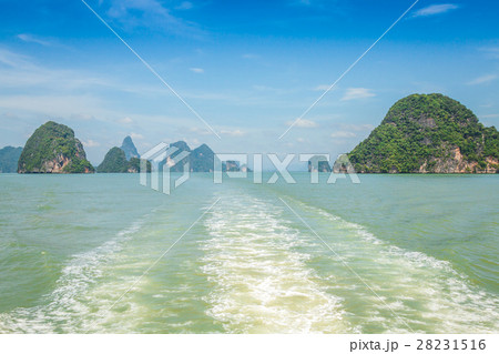 Phang Nga Bay, Thailand View from boat. Phang Nga Bay, Thailand View from boat. 28231516