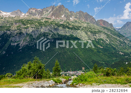 Hiking to Argentiere glacier  28232694