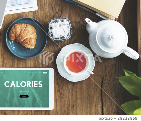 Healthy lifestyle online webpage interface 28233869