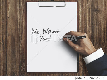 Employment Human Resources Help Wanted Manpower Recruitment Concept 28234232