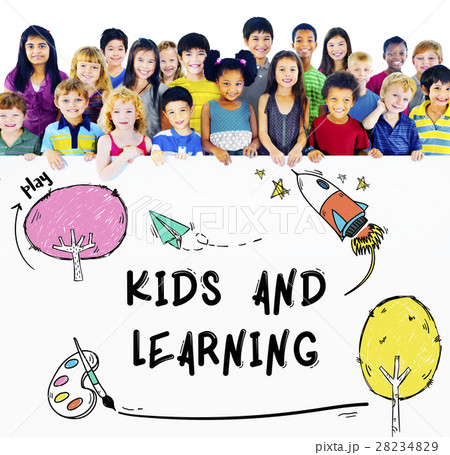 Children Imagination Learning Icon Concept Children Imagination Learning Icon Concept 28234829