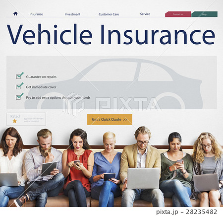 Auto Insurance Vehicle Protection Concept 28235482