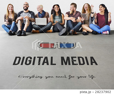 3D glasses icon entertainment media 28237902