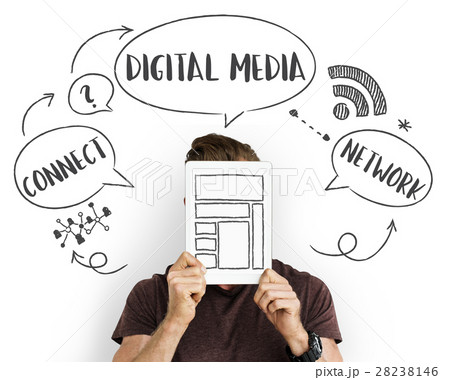 Internet Technology Social Media Concept 28238146