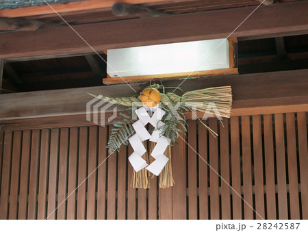 しめ飾り 28242587