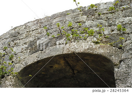 クサビ石座喜味城跡 28245364