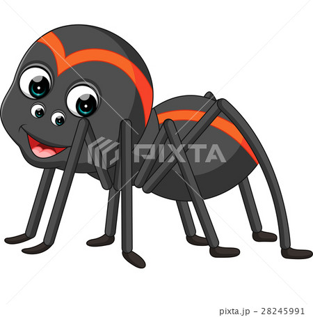 Cartoon spider tarantula 28245991