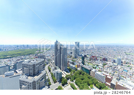 【都庁南展望室】・東京の街の眺め 28246764
