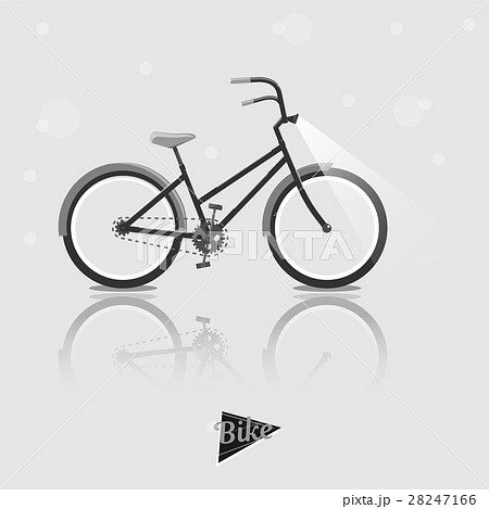 Retro black bike. Cycling concept. Bicycle. Vector Retro black bike. Cycling concept. Bicycle. Vector 28247166