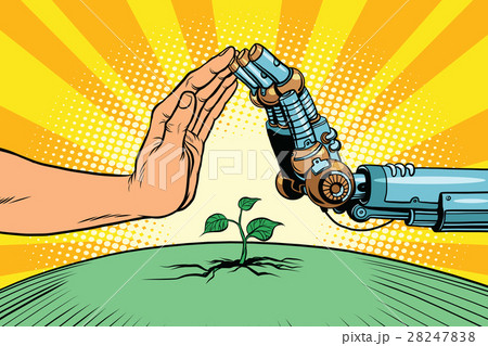 Humans and robots protect nature 28247838