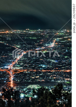 国道255線が輝く夜景 28249607