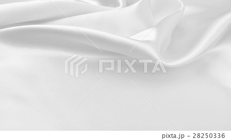Smooth elegant white silk or satin luxury cloth  28250336