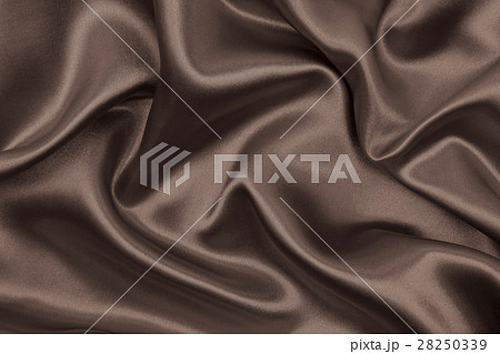 Smooth elegant brown silk or satin texture Smooth elegant brown silk or satin texture 28250339