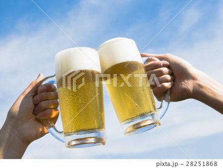 ビールで乾杯 28251868