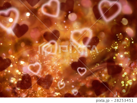 ハートイメージ（CG） 28253451