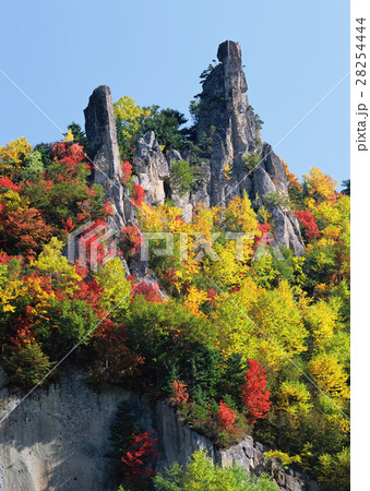 紅葉　層雲峡 28254444